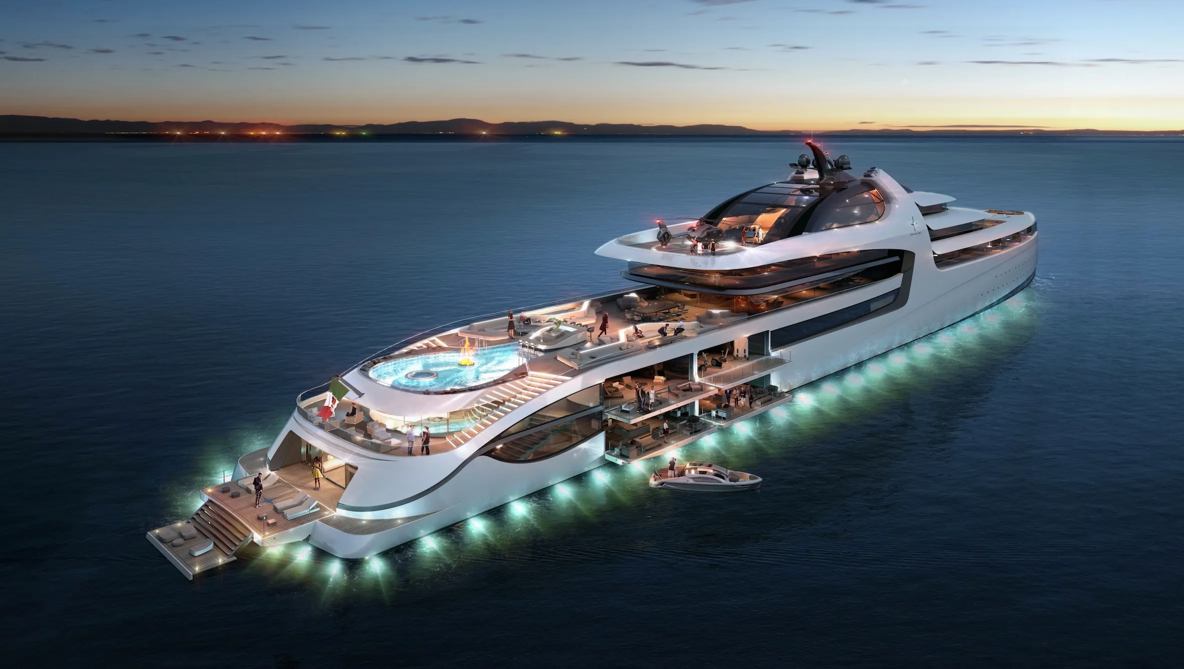 Luxury Mega Yacht Control Integration